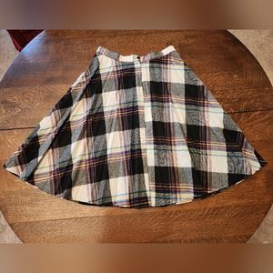 Vintage Skirt Made by Lady's Union. Wool feel Large